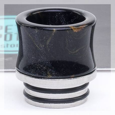 Drip Tip 810 Curved Résine/Métal 
