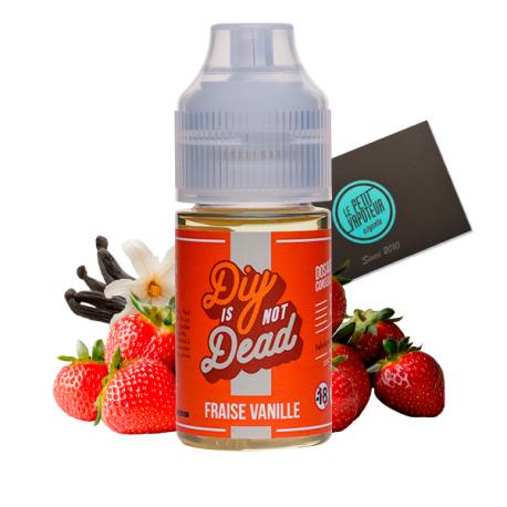 Concentr Fraise Vanille Diy is not Dead, arme saveurs fraise et vanille |  Le Petit Vapoteur