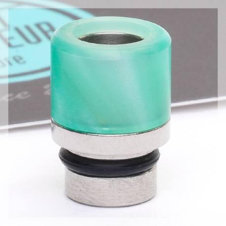 Drip Tip 510 Acrylique/Métal 16 mm