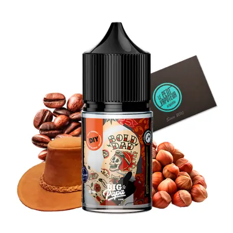Concentr Bold Dad Big Papa 30 ml, arme saveurs classic, Caf, noisette |  Le Petit Vapoteur