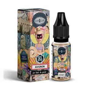Avignon on fait le Pont Hexagone Curieux with nicotine salts 