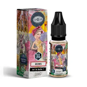 Reims toi la Bulle Hexagone Curieux with nicotine salts 