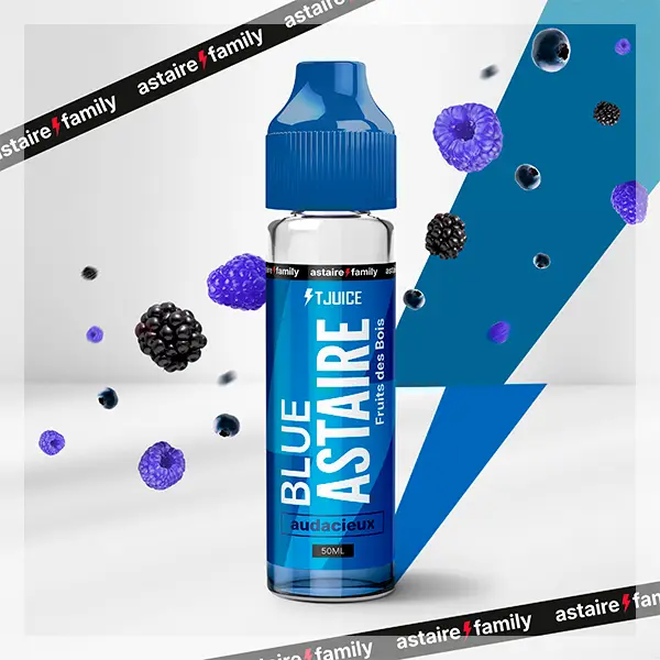 E liquide Blue Astaire Tjuice 50 ml, e liquide saveurs fruits rouges, frais  | Le Petit Vapoteur