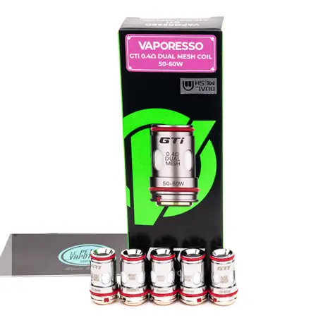 Résistances GTi Dual Mesh Vaporesso