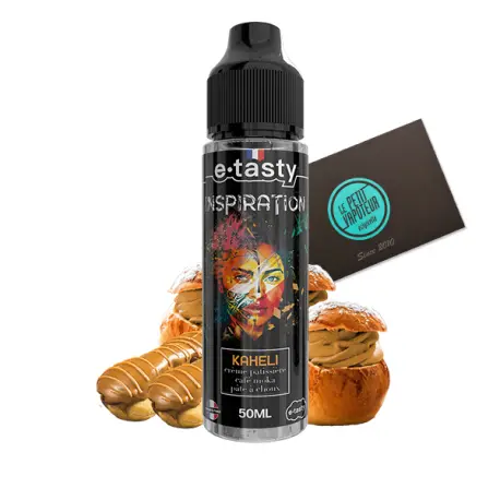 E liquide Kaheli Inspiration 50 ml, e liquides saveurs choux, custard, moka  | Le Petit Vapoteur