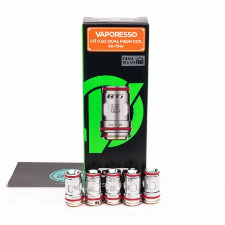 Résistances GTi Dual Mesh Vaporesso