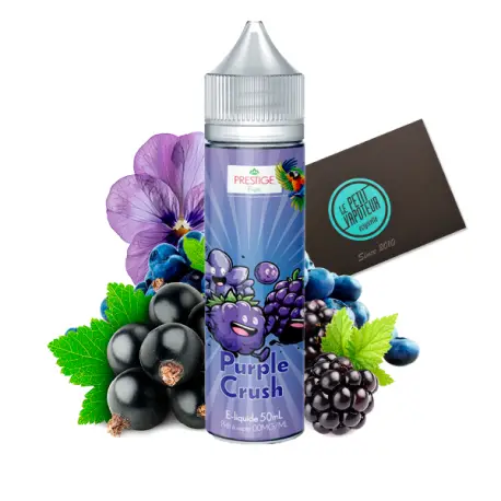 E liquide Purple Crush Prestige Fruits 50 ml, e liquide saveurs fruits  noirs, violette, frais | Le Petit Vapoteur