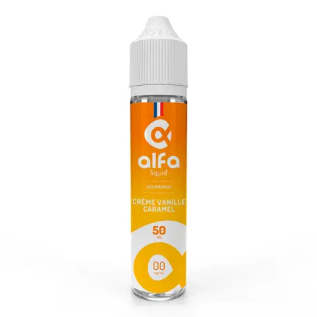 Alfaliquid Creme Vanille Caramel 50 ml