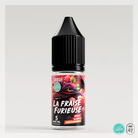 La Fraise Furieuse aux sels de nicotine