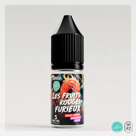 Les Fruits Rouges Furieux with Nicotine Salts 