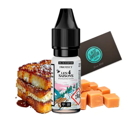 Brioche perdue Caramel Protect aux sels de nicotine