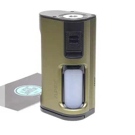 Box Flipside Squonk Solo 100W Dovpo, box BF compatible 21700, 100 watts |  Le Petit Vapoteur