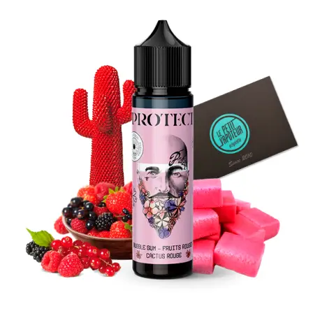 Bubble Gum Fruits Rouges Cactus Rouges Protect 50 ml