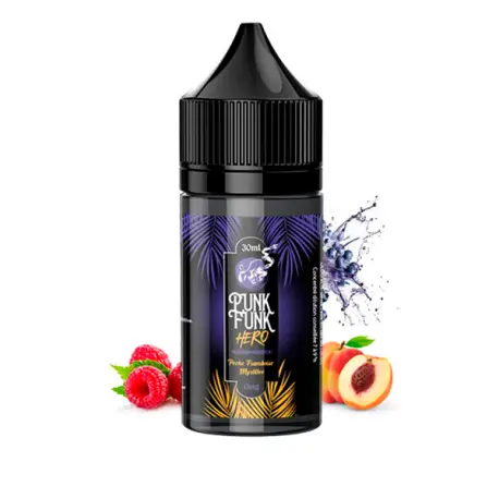 Concentré Pêche Framboise Myrtille Punk Funk Hero 30 ml