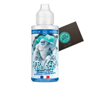 Framboise bleue Myrtille Cerise noire Frozen Beast 100 ml