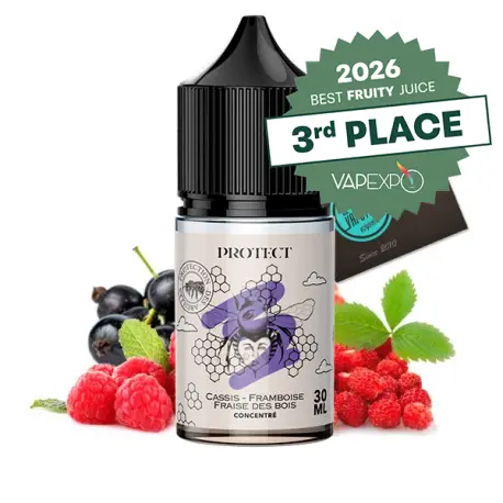 Concentré Cassis Framboise Fraises des bois Protect 30 ml