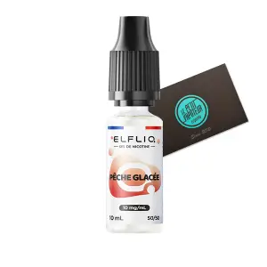 Pêche glacée ELFLIQ with Nicotine Salts