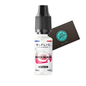 Fraise glacée ELFLIQ aux sels de nicotine