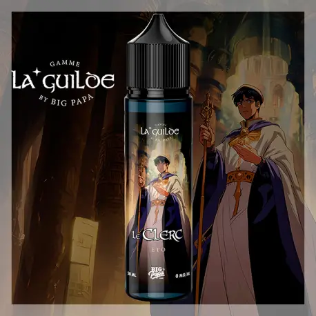 Le Clerc Eto La Guilde Big Papa 50 ml, e liquide saveur beignet pomme | Le  Petit Vapoteur