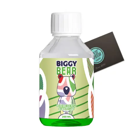 Pomme Cerise Bubble Gum Biggy Bear 200 ml