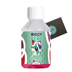 Menthe Fruits Rouges Bubble Gum Biggy Bear 200 ml