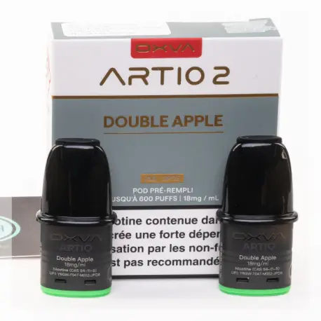Cartouches Double Apple Artio 2 OXVA