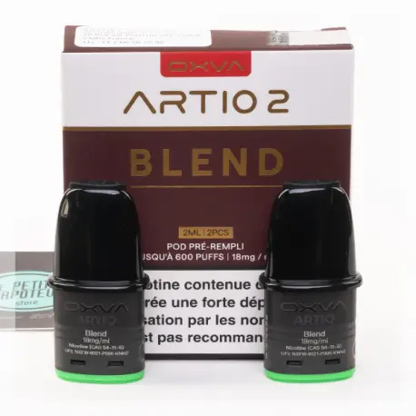 Cartouches Blend Artio 2 OXVA