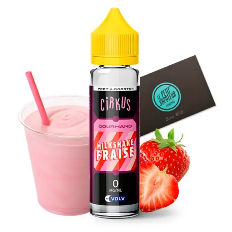 Milkshake Fraise Cirkus 50 ml