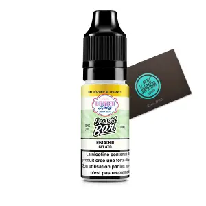 Pistachio Gelato Dessert Bar Dinner Lady with Nicotine Salts