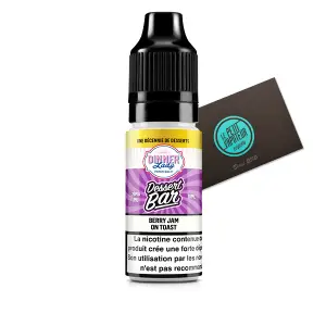 Berry Jam on Toast Dessert Bar Dinner Lady aux sels de nicotine
