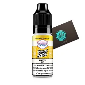 Banoffee Pie Dessert Bar Dinner Lady aux sels de nicotine