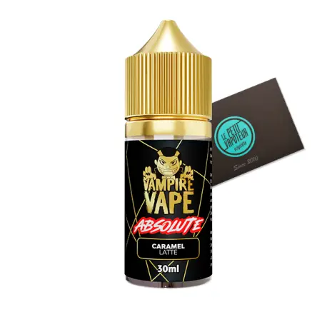 Concentré Caramel Latte Absolute Vampire Vape 30 ml 