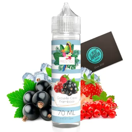 Groseille Cassis Framboise Prestige Fruits 50 ml