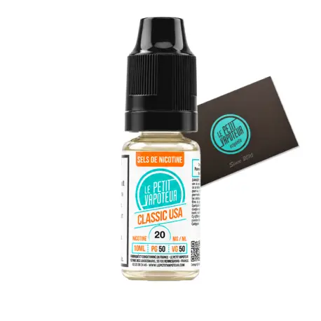Classic USA with Nicotine Salts 