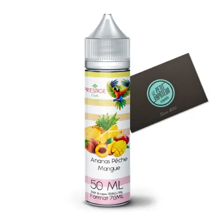 Ananas Pêche Mangue Prestige Fruits 50 ml