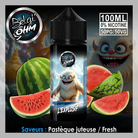 L’explosif Belgi'ohm 100 ml