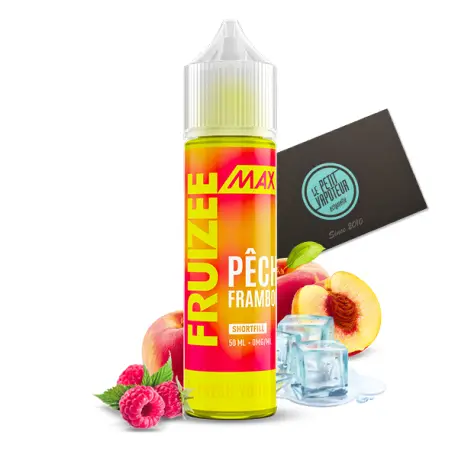 Pêche Framboise Fruizee Max 50 ml