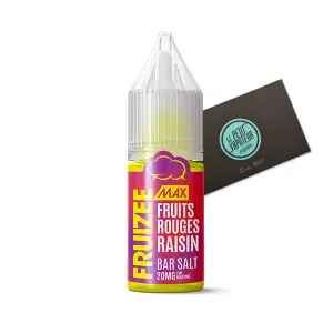 Fruits rouges Raisin Fruizee Max aux sels de nicotine