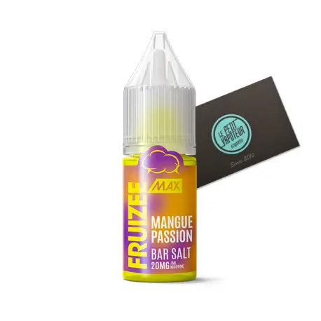 Mangue Passion Fruizee Max aux sels de nicotine
