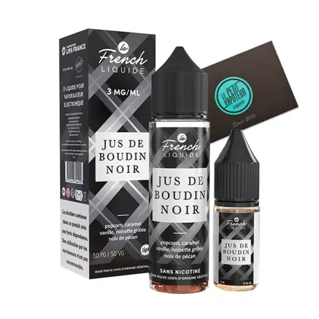 Jus de Boudin Noir Le French Liquide 50 ml