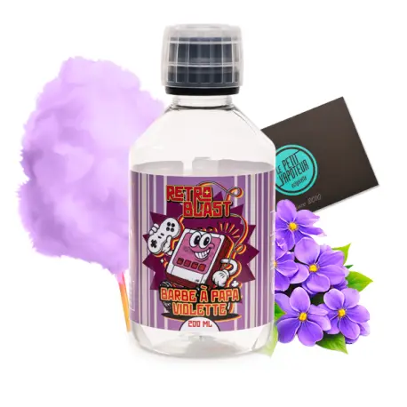 Barbe à Papa Violette Retroblast 200 ml