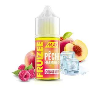 Concentré Pêche Framboise Fruizee Max 30 ml