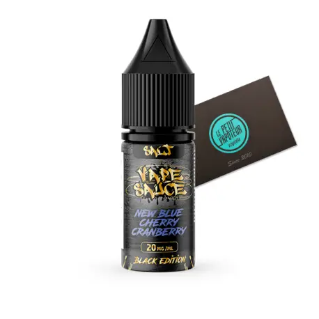 New Blue Cherry Cranberry Vape Sauce Black Edition Salt / Nicotine Salts
