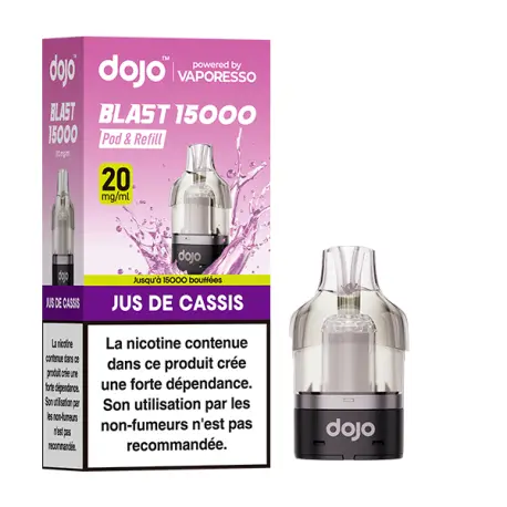 Cartouche Dojo Blast 15K Jus de Cassis