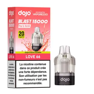 Cartouche Dojo Blast 15K Love 66