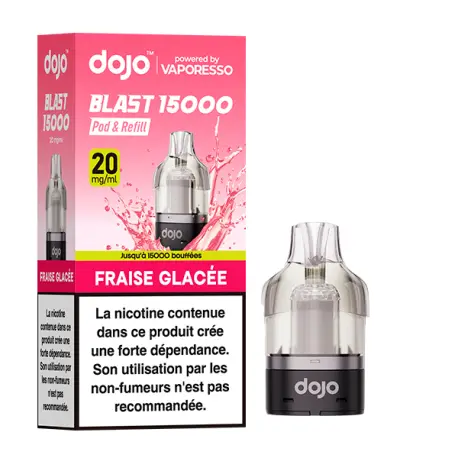 Dojo Blast 15K Fraise Glacée Cartridge