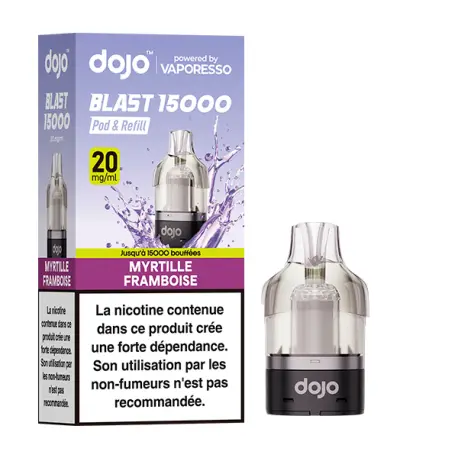 Dojo Blast 15K Myrtille Framboise Cartridge