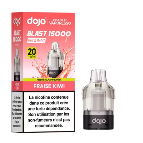 Dojo Blast 15K Fraise Kiwi Cartridge