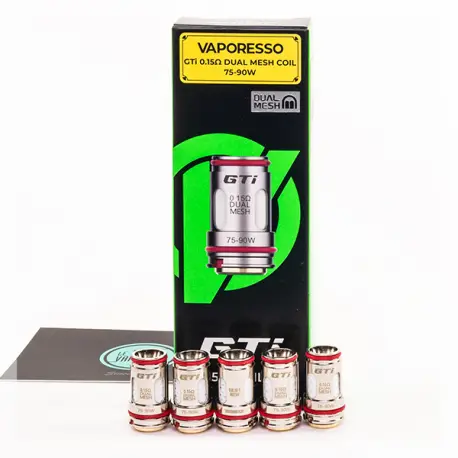 Résistances GTi Dual Mesh Vaporesso