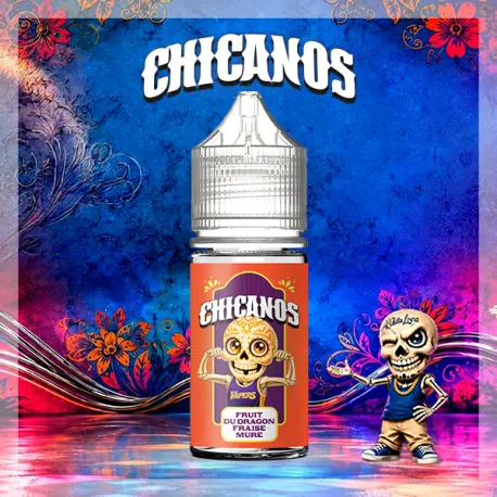 Concentré Fruit du Dragon Fraise Mûre Chicanos 30 ml